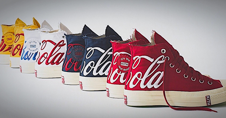 Triple collab: KITH x Coca-Cola x Converse