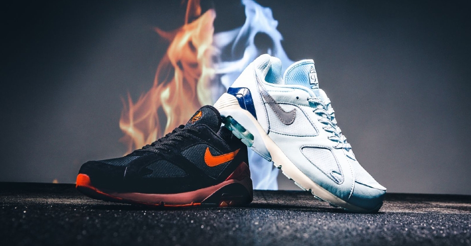 Update: Het nieuwe Nike Air Max 180 ‘Fire and Ice’ pack is nu verkrijgbaar!