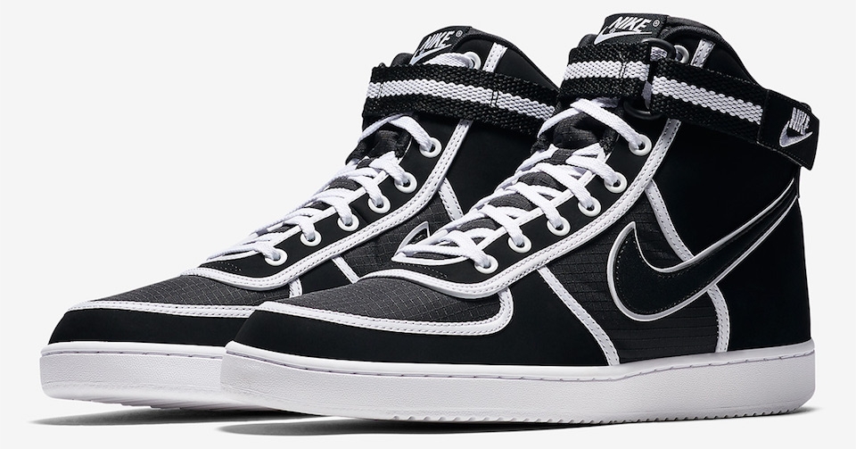 Nike Vandal High komt terug in een Black/White colorway