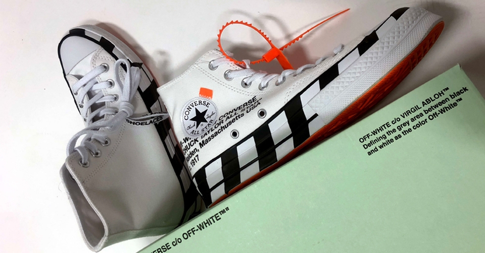 Check de nieuwe Off-White x Converse Chuck 70 “Stripe”