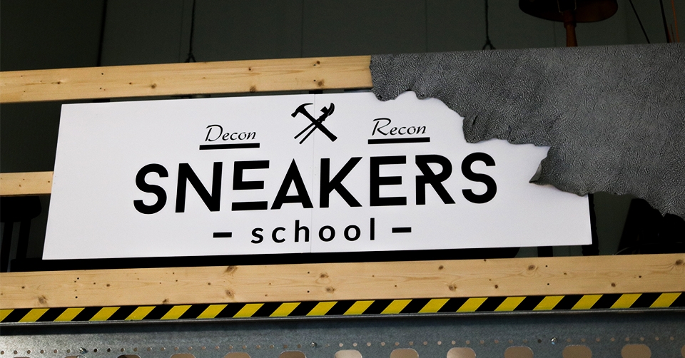 Maak je eigen sneaker bij de Sneakersschool