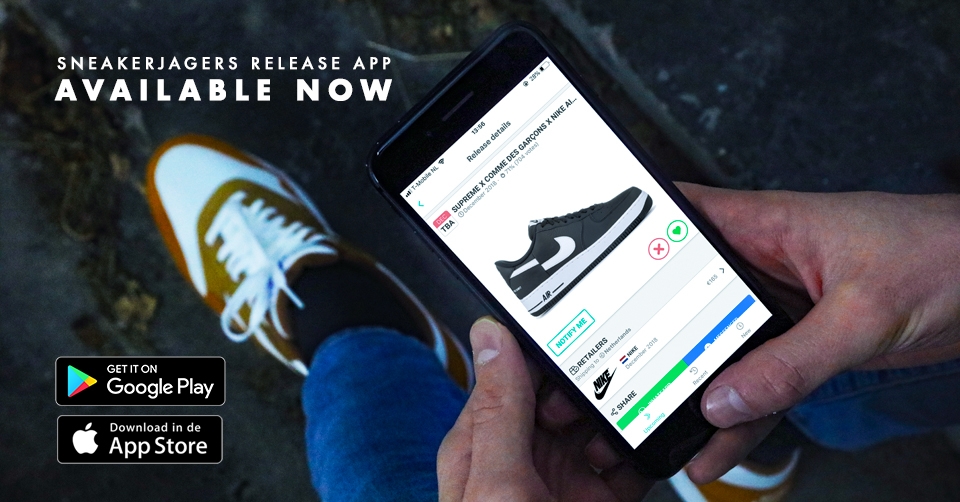 Nieuw: Sneakerjagers App voor releases nu te downloaden