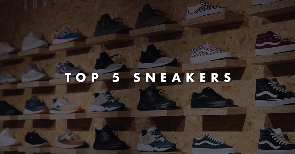 Sneakerjagers Top 5 // DEAUP Deventer