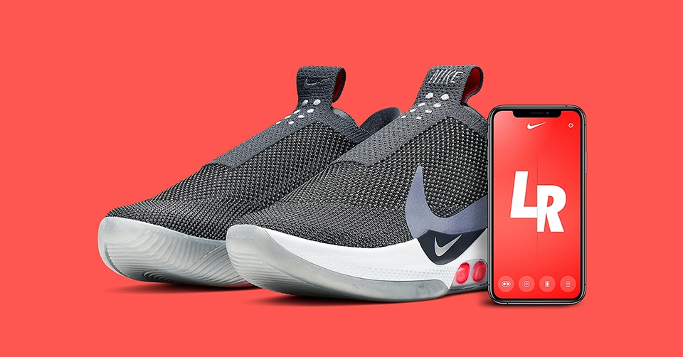 Nike Adapt BB in een &#8216;Dark Grey&#8217; colorway