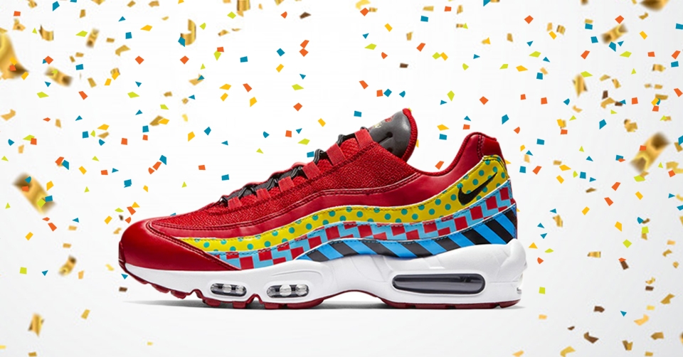 Nike Air Max 95 voegt een &#8216;Carnaval&#8217; colorway toe