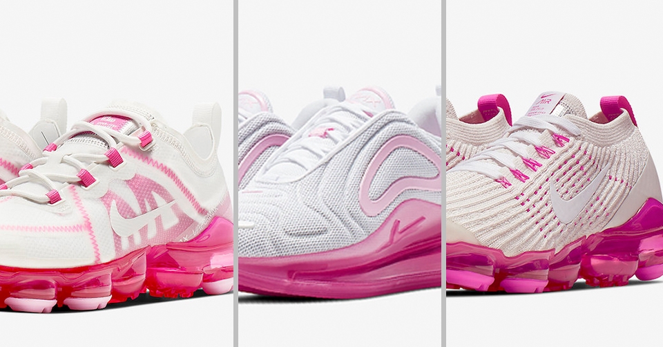 Nike Air Max Pink Rise pack speciaal voor vrouwen
