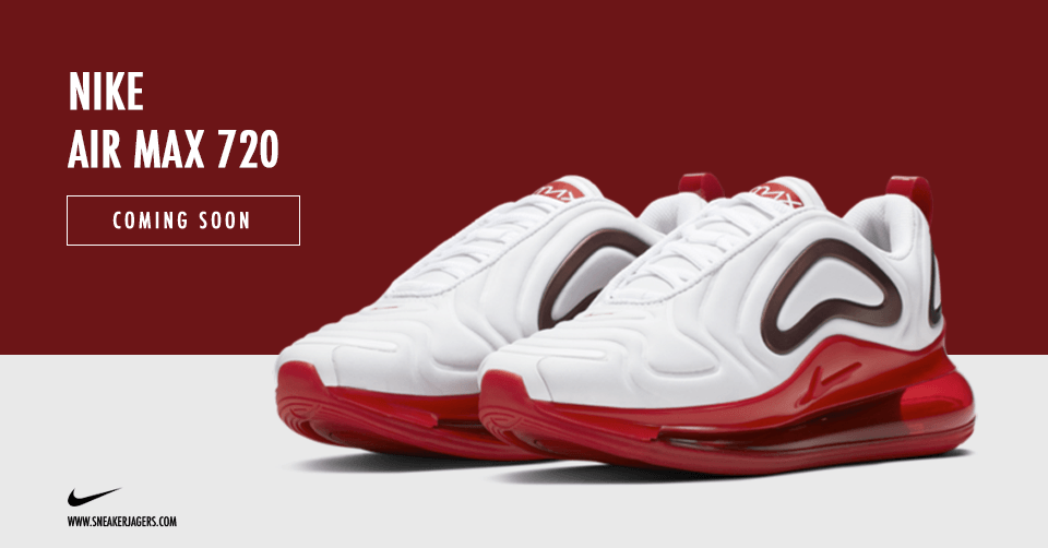 Nike Air Max 720 &#8216;White Gym Red&#8217;