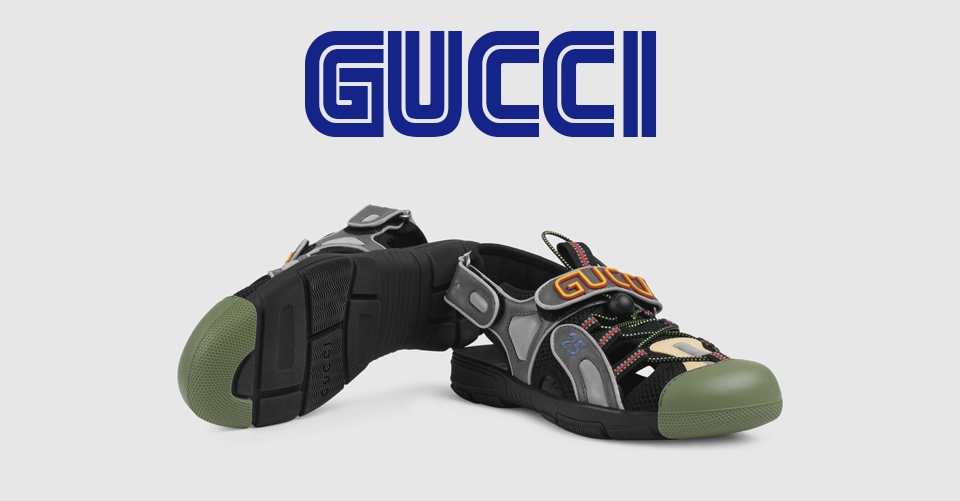 Gucci released opvallende sandalen voor SS19