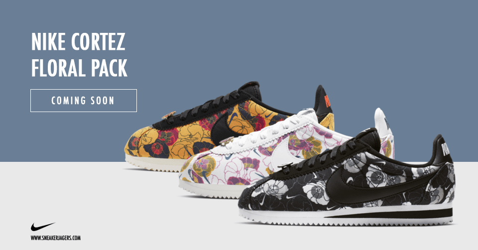 De Nike Cortez komt in een vrolijk &#8216;Floral&#8217; pack