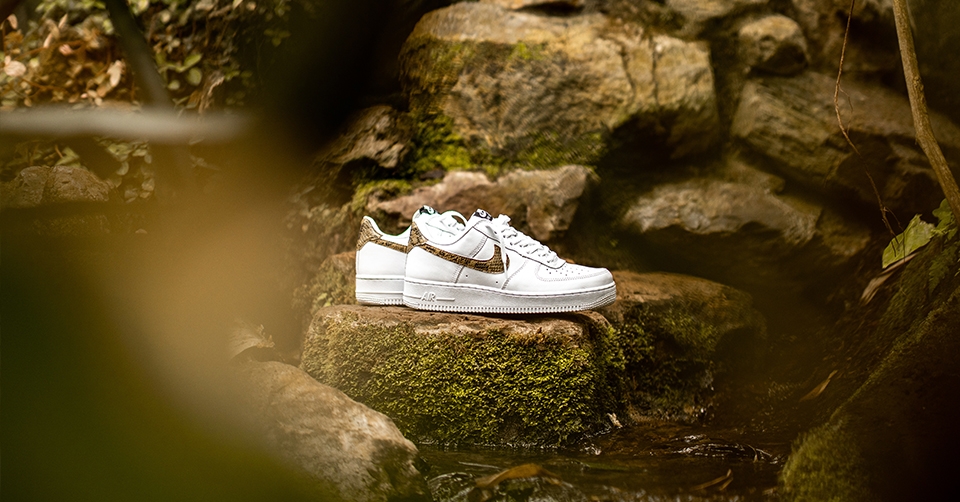 Release Reminder: Nike Air Force 1 Low Premium QS ‘Ivory Snake’