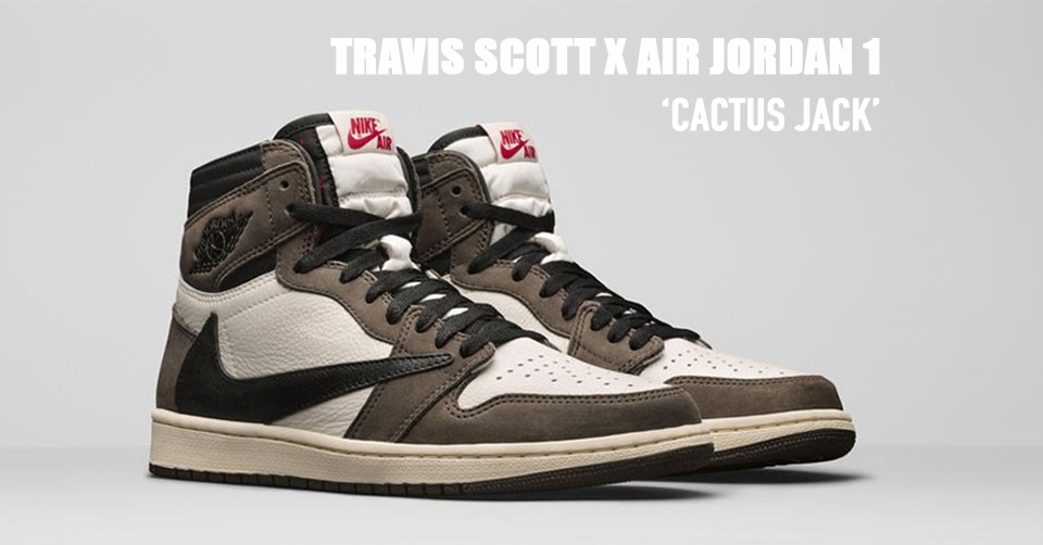 Travis Scott x Air Jordan 1 &#8216;Cactus Jack&#8217; RELEASE REMINDER