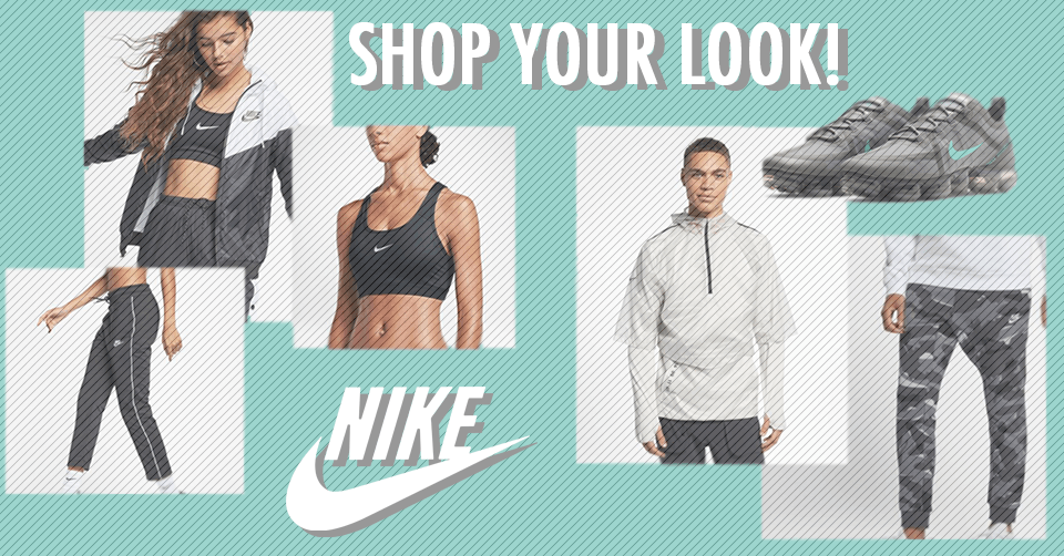 Shop de look // Ontvang nu 20% korting bij aanschaf van 3 items van Nike