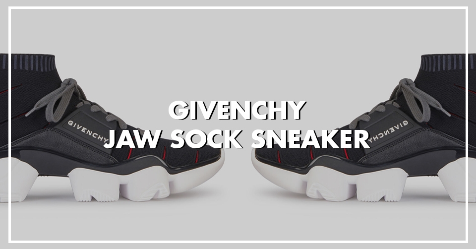 Givenchy brengt nieuwe colorway van de Jaw Sock sneaker