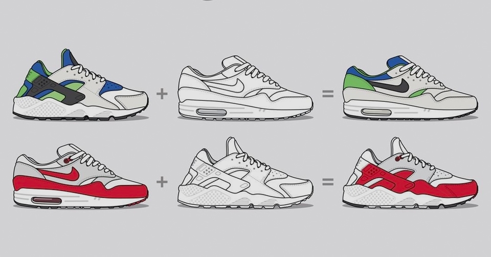 Nike verwisseld OG colorways in het DNA CH.1 Pack