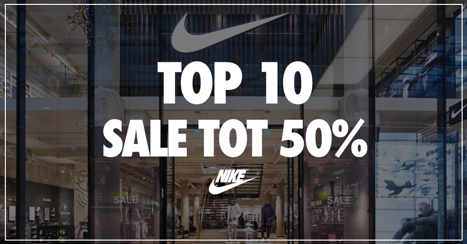 Summer Sale bij Nike // tot wel 50% korting