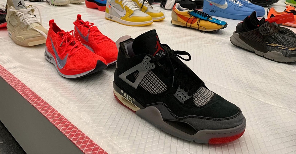 Virgil Abloh laat nog niet eerder uitgebrachte Off-White™ x Nike sneakers zien