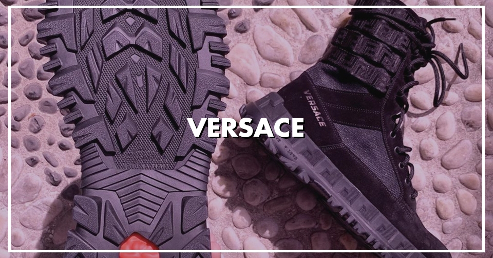 Versace geeft preview van SS20 footwear