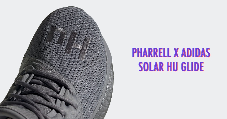 De Pharrell x adidas Solar Hu Glide komt in meerdere colorways