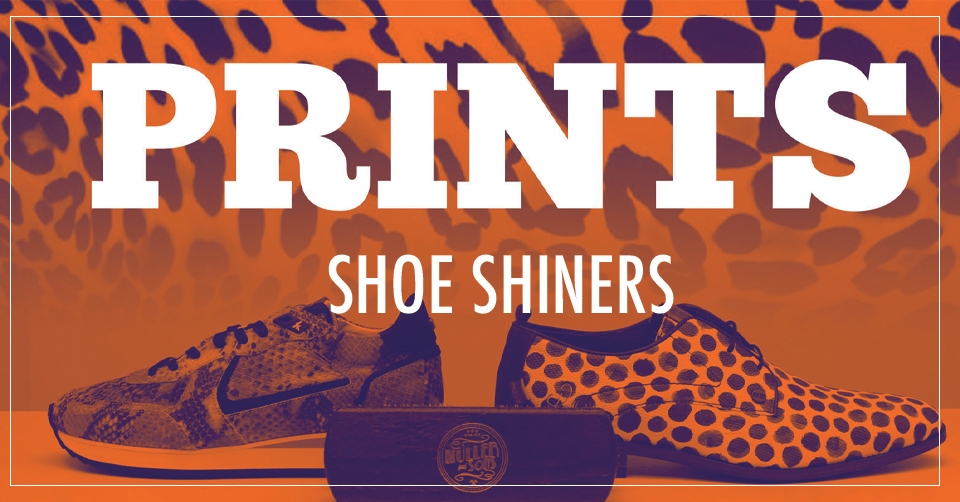 Prints op je schoenen goed onderhouden // Shoeshiners