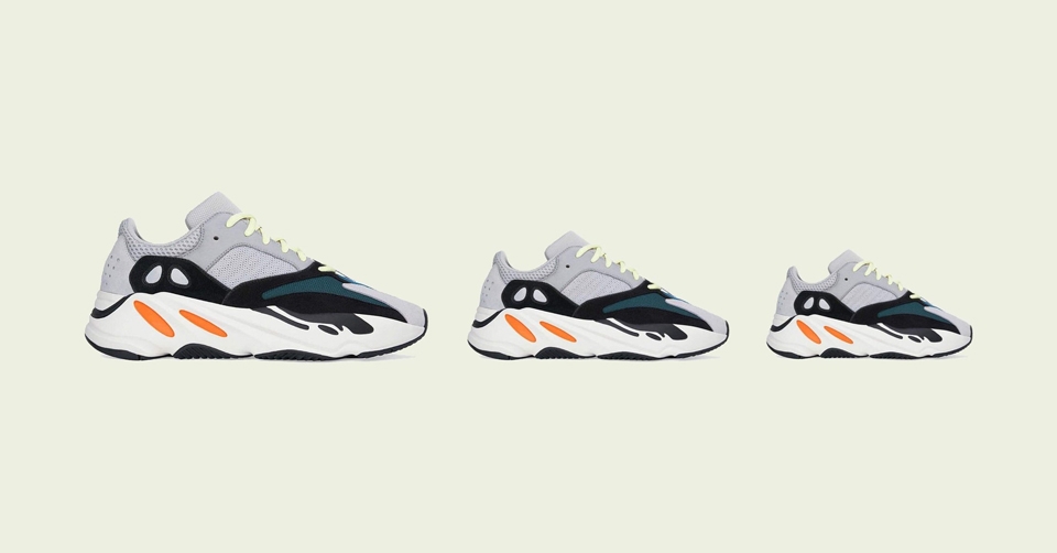 De adidas Yeezy Boost 700 &#8216;Wave Runner&#8217; restocked in full-family sizing