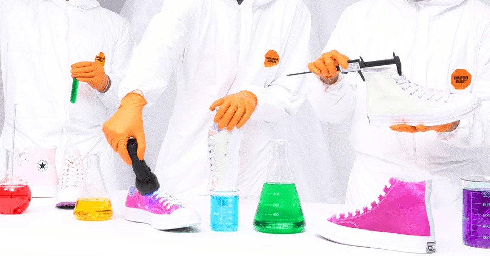 Chinatown Market x Converse creëren een UV gevoelige sneaker
