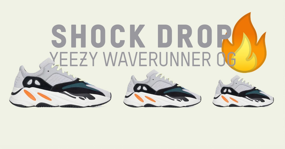 SHOCK DROP: adidas Yeezy Boost 700 ‘Wave Runner’