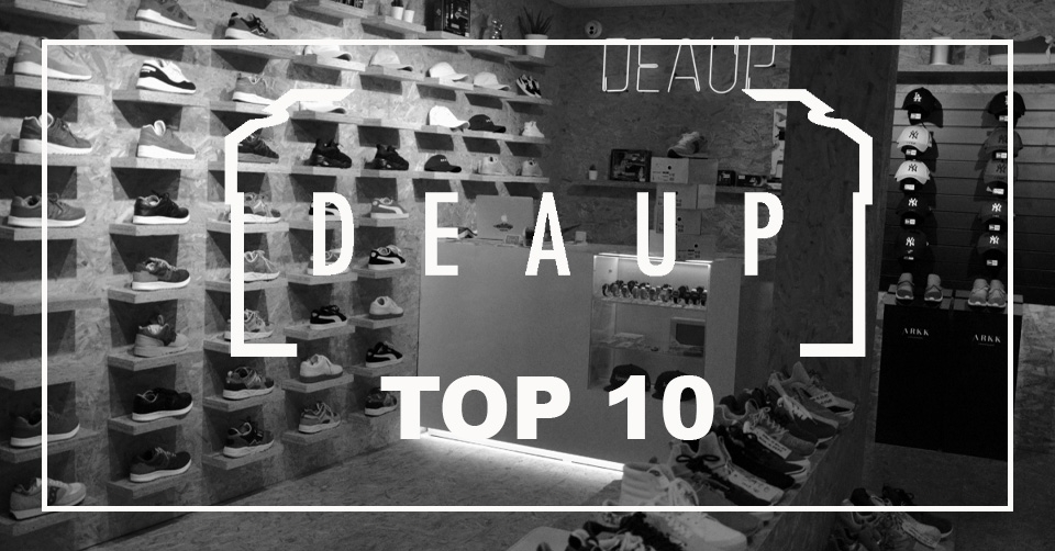 Top 10 sneakers bij onze partner DEAUP Deventer!