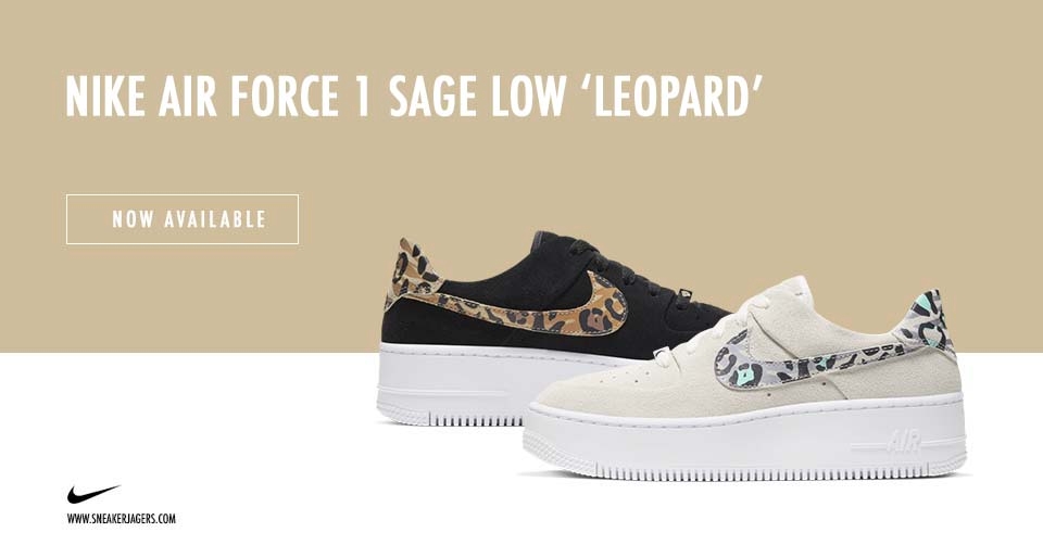 De Nike Air Force 1 Sage Low heeft twee nieuwe 'leopard' colorways