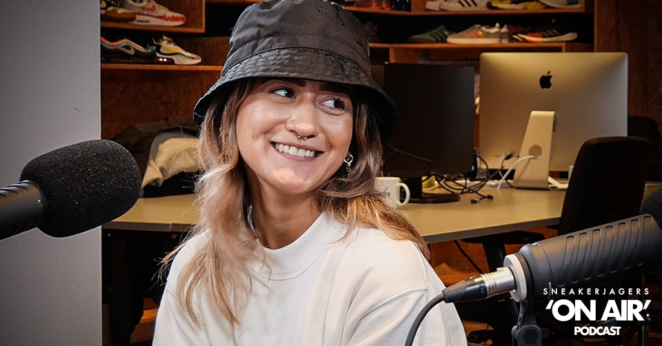 Ginney Noa is te gast in de zesde aflevering van de Sneakerjagers podcast