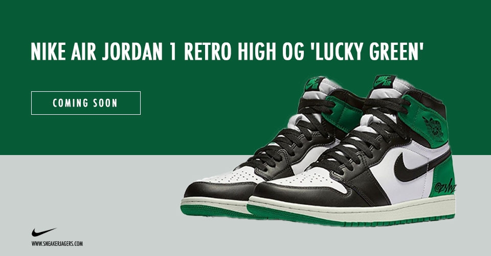 De nieuwe Air Jordan 1 Retro High OG 'Lucky Green'
