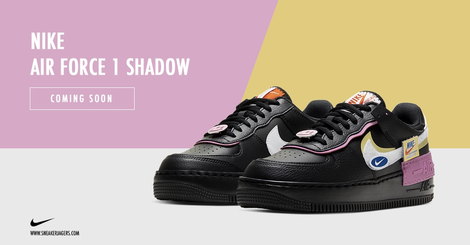 Nike voegt afneembare patches toe aan de Nike Air Force 1 Shadow
