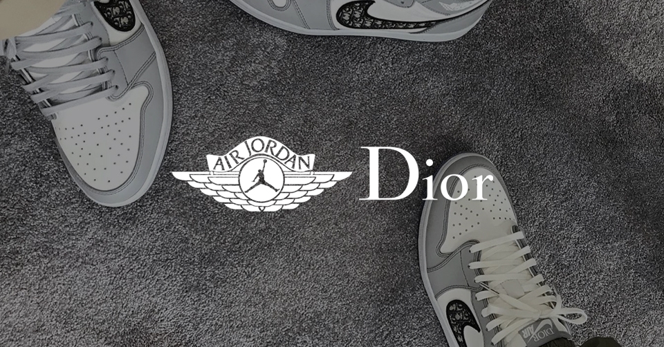 Een laag variant van de Dior x Air Jordan 1 is onderweg