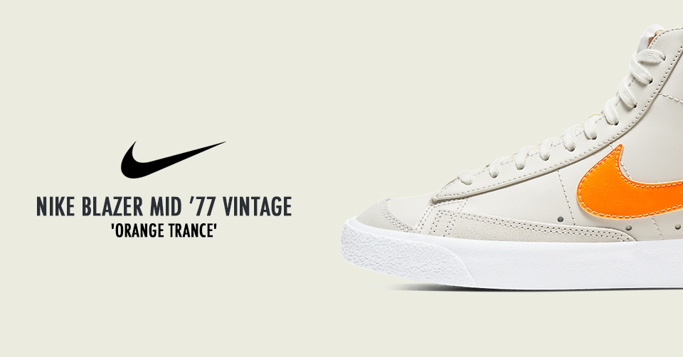 De Nike Blazer Mid &#8217;77 Vintage is opgedoken in een zomerse colorway