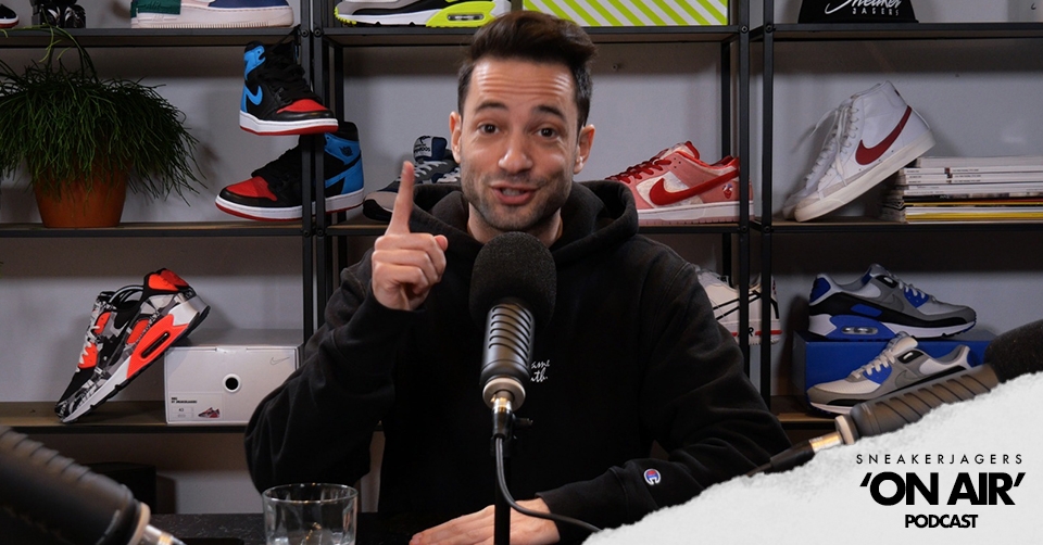 Seizoen 2 van Sneakerjagers ‘On Air’ de podcast begint op vrijdag 28 februari!