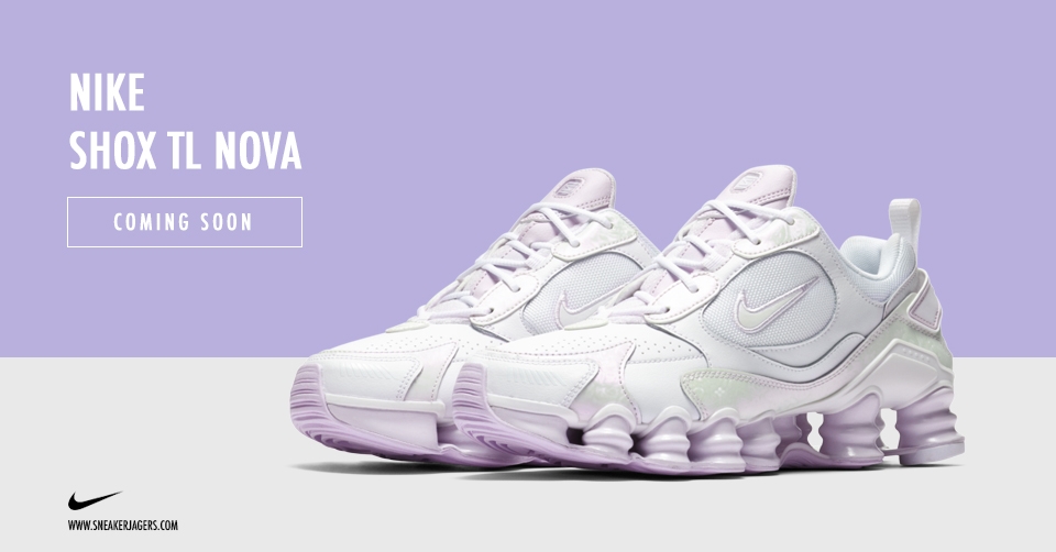 De Nike Shox TL Nova krijgt een pastel makeover