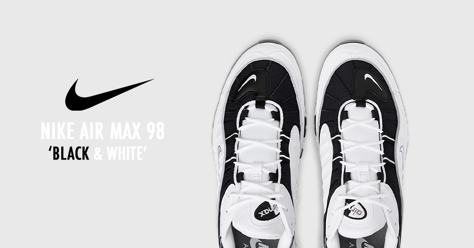 Er komt een &#8216;Black &amp; White&#8217; colorway op de Nike Air Max 98