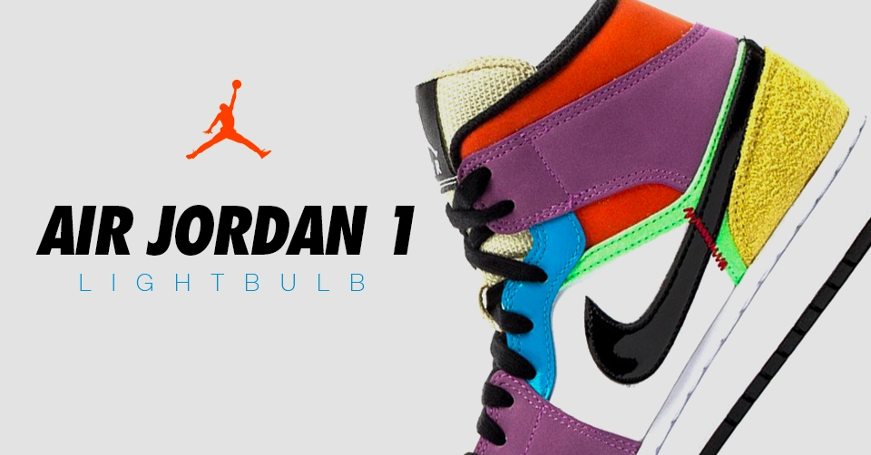 De Air Jordan 1 Mid &#8216;Lightbulb&#8217; dropt op 9 april