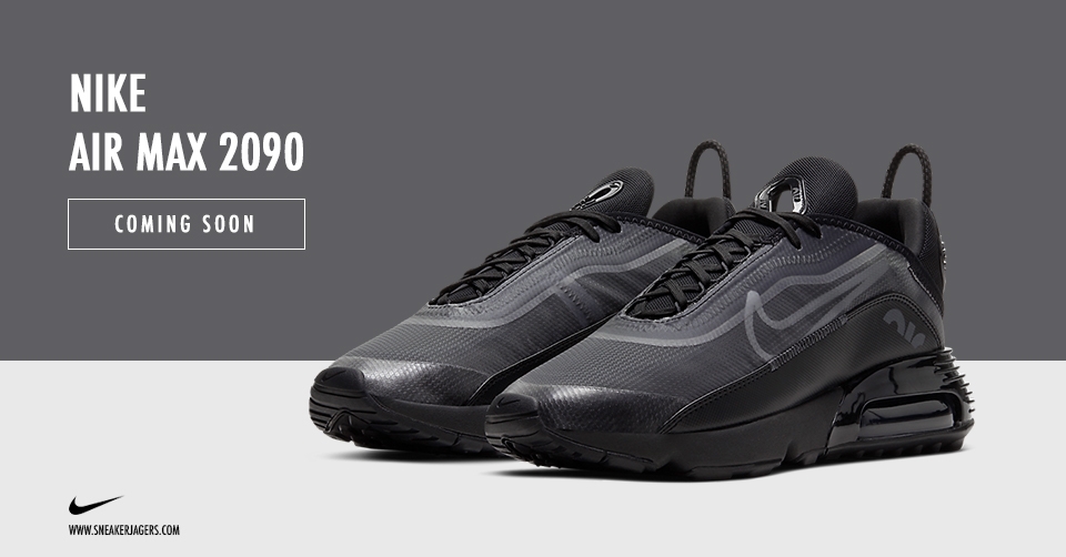 De onlangs verschenen Nike Air Max 2090 krijgt ook een &#8216;Triple Black&#8217; colorway