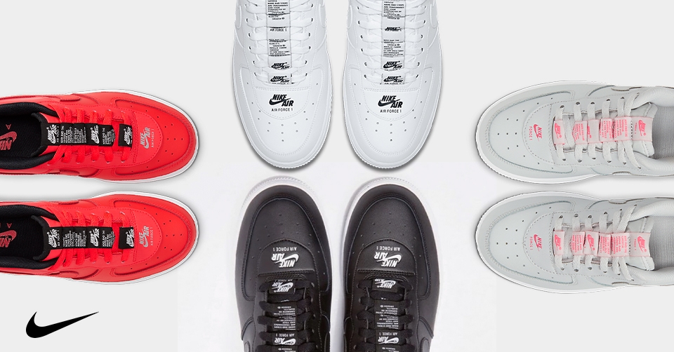 De nieuwste Nike Air Force 1 &#8217;07 &#8216;Double Air&#8217; is nu verkrijgbaar