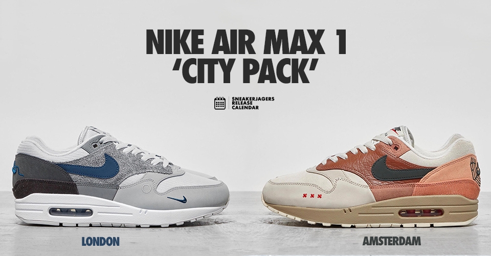 Release Reminder: Het Air Max 1 &#8216;City Pack&#8217;
