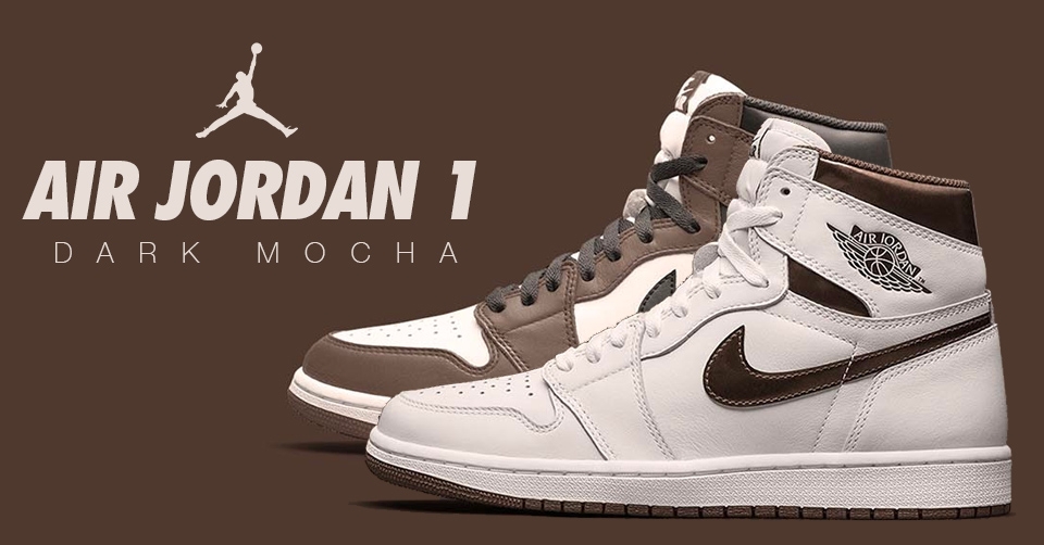 De Air Jordan 1 High krijgt een &#8216;Dark Mocha&#8217; colorway