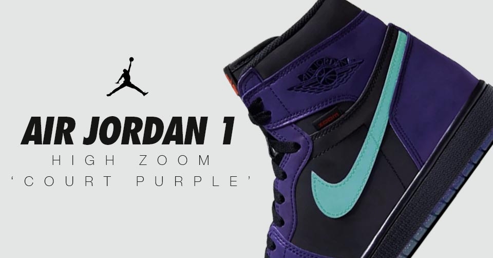 Een nieuwe Air Jordan 1 High Zoom is onderweg in een &#8216;Court Purple&#8217; colorway