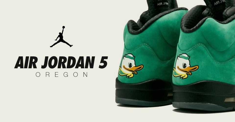 De Air Jordan 5 SE &#8216;Oregon&#8217; keert terug in 2020