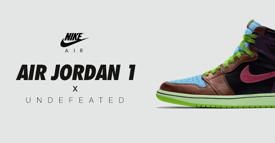 De Air Jordan 1 krijgt een oude Undefeated colorway