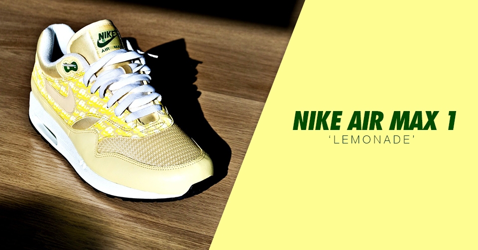 Krijgt de Nike Air Max 1 &#8216;Lemonade&#8217; dan toch een re-issue?