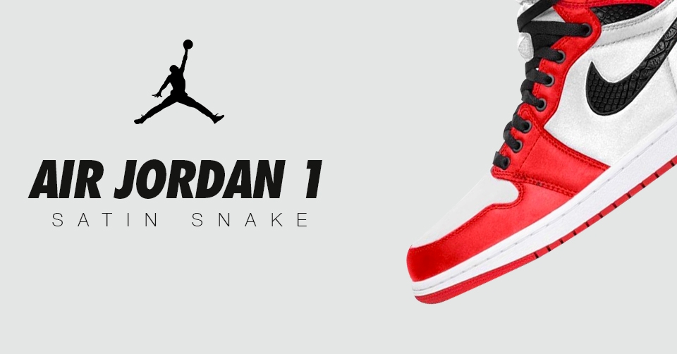 De Air Jordan 1 High OG &#8216;Satin Snake&#8217; komt eraan