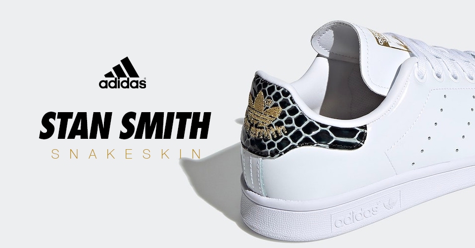 De adidas Stan Smith &#8216;Snake Skin&#8217; is nu verkrijgbaar