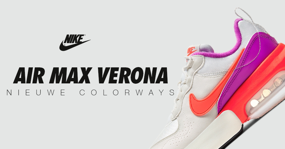 De Nike Air Max Verona komt in heel veel nieuwe kleurtjes deze zomer