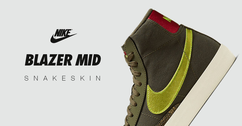 Nike dropt &#8216;Snakeskin&#8217; colorway op Blazer Mid voor dames