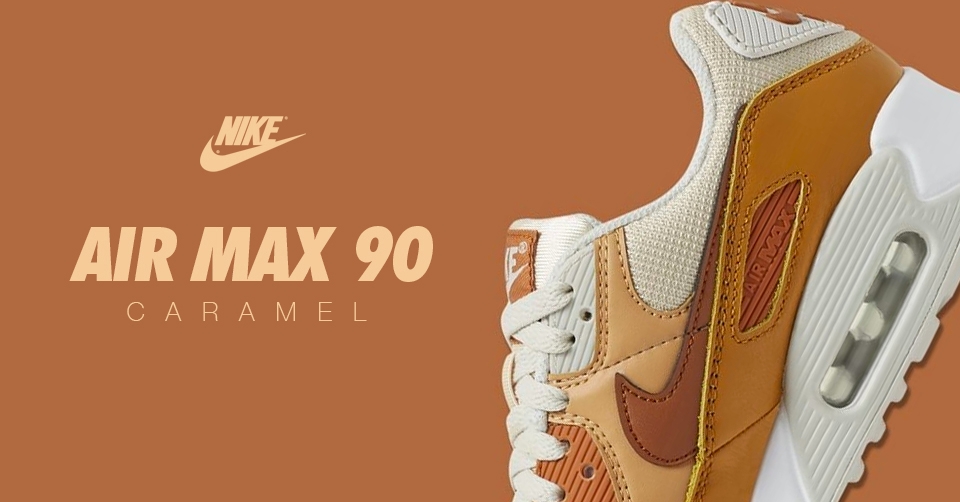 De &#8216;Caramel&#8217; look komt op de Nike Air Max 90
